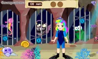 Underwater Escape - Girl Game Screen Shot 4