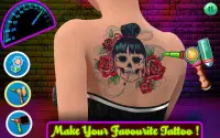 Ink Tattoo Maker Spiele: Tätowierung-Games Studio Screen Shot 1