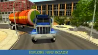 Oil Tanker Truck Transporter Driver: Cargo Sim 3D Screen Shot 11