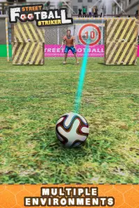 Striker Sepak Bola Jalanan, Sepak Bola Nyata, Game Screen Shot 3