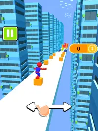 Cube Surfer Stacker 3D - Run Race Free 2020 Screen Shot 10