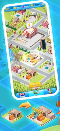 Merge Delivery - Build A City Screen Shot 6