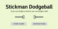Stickman Dodgeball Screen Shot 1