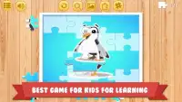 Kids Jigsaw Puzzle : Animals - Educational Game Screen Shot 1