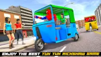 Tuk Tuk Auto Rickshaw Games 3D Screen Shot 6