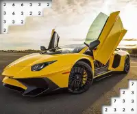 Color by Number: Fast Car Pixel Art Screen Shot 5
