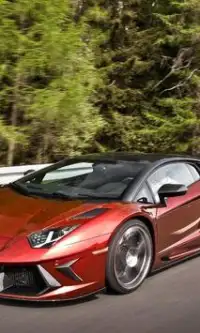 Jigsaw Puzzles Cars Lamborghini Aventador Game Screen Shot 1