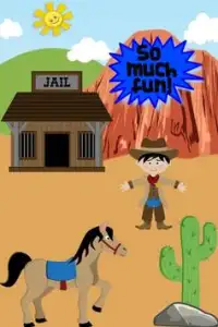 Cowboy Game For Kids Screen Shot 1