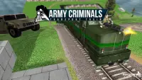 US Army Train Prisoner: Criminal Transporter Train Screen Shot 1