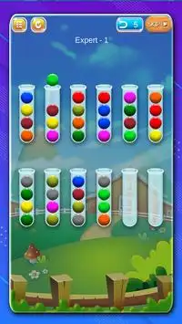 New Bubble Sort It Color Puzzle Game Screen Shot 4