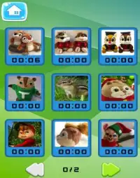 Sliding Puzzle of Chipmunks Screen Shot 0