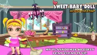 Sweet Baby Doll House Cleanup - Pulizia della casa Screen Shot 3