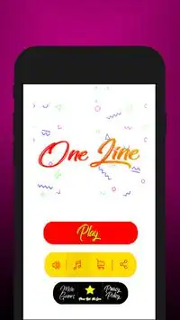 One Line Puzzle Line Game Screen Shot 0