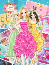 Princess Fashion Girls - Dressup & Makeup Games Screen Shot 6