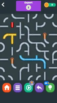 Pipe Puzzle - Line Connect Water Puzzle Game Screen Shot 3