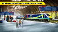 Train Simulator New 3D: Bullet Train Games Screen Shot 4