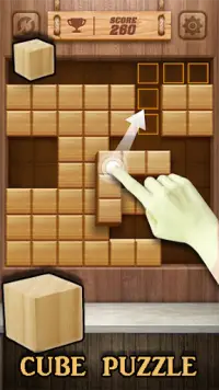 Wood Cube Puzzle Screen Shot 3