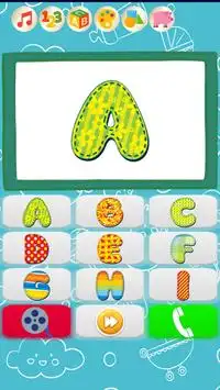 ABC Baby Phone - Educational Toy Phone (Baby Game) Screen Shot 2