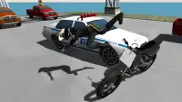 Police Motorbike Driving Simulator Screen Shot 1