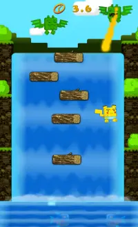 CubeMon Waterfall Jump Screen Shot 1