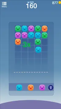 Stack Three FRVR - Déposer des Cubes au Puzzle! Screen Shot 0