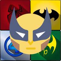 Superhero justice memory game