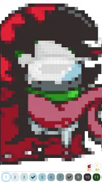 Impostor Pixel Art Coloring Screen Shot 1