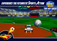 Rocket Car Soccer : Drive & Football Screen Shot 3