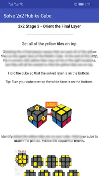 How To Solve a Rubik's Cube 2x2 Screen Shot 4