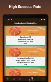 Free Basketball Betting Tips Screen Shot 11