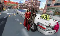 ليموزين سيارات الزفاف 3D سيم Screen Shot 2