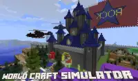 WorldCraft Crafting Game: Building & Exploration Screen Shot 1
