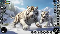 Arctic White Tiger Family Sim Screen Shot 5