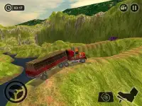 Off Road Cargo Trailer Driver Truk: Hill Driving Screen Shot 14