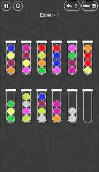Puzzle de bolas de colores Screen Shot 2