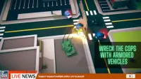 Permainan Mengejar Kereta Polis Forever-Drifting Screen Shot 5