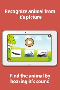 Kids Zoo, animal sounds & pictures, games for kids Screen Shot 7