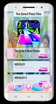 Magic The Sims4 Piano Tiles Screen Shot 0