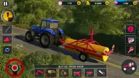 Napęd ciągnika: gra rolnicza Screen Shot 28
