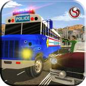 Police Bus Gangster Chase