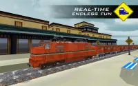 Indian Train Driving 2019 - Free Train Games Screen Shot 1