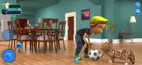 هريرة أليف افتراضية لطيفة - لعبة قط مجانية للأطفال Screen Shot 8