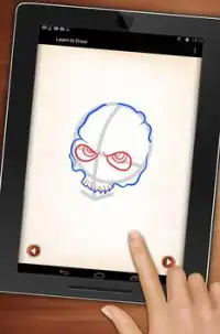 Tattoo Skulls Drawing Lessons Screen Shot 1
