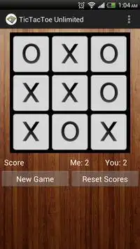 Tic Tac Toe Unlimited with AI Screen Shot 2