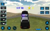 Policja samochód jazdy 3D Screen Shot 5