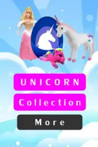 Princess Unicorn Girls Game Screen Shot 0