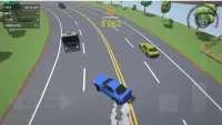 Polygon Drift: Endless Traffic Racing Screen Shot 2