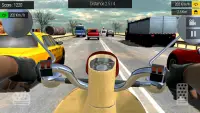Moto Trafik Rider Screen Shot 1