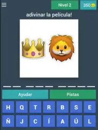 Adivina la Pelicula con Emoji Screen Shot 8