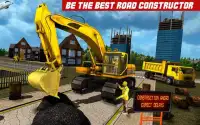 Real Road Builder Sim 2018: Construction Games Screen Shot 8